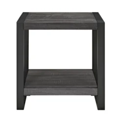 24" Loop Leg Urban Industrial Side Table Charcoal - Saracina Home -Furniture Store GUEST 4f460ba3 bba0 4619 becc 78893dca28a5