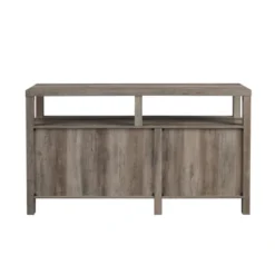 2 Door Farmhouse Highboy TV Stand For TVs Up To 65" Gray Wash - Saracina Home -Furniture Store GUEST 5348cbfb 80b9 4f4c ba60 25a676fb7ae3