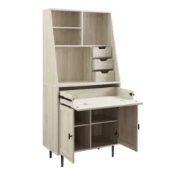 64" Storage Desk & Hutch With Keyboard Drawer - Saracina Home -Furniture Store GUEST 53576456 a1b8 4674 b4da 57062f2ea52b