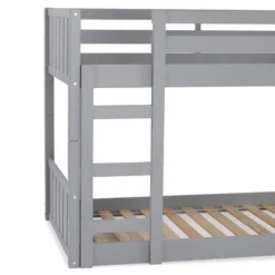 Twin Over Twin Wood Detachable Slat Bunk Bed - Saracina Home -Furniture Store GUEST 53638020 1e90 4d76 aed0 938e320e55cc