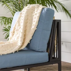 Outdoor Modern Modular Patio Side Chair Blue - Saracina Home 17 Outdoor Modern Modular Patio Side Chair Blue - Saracina Home -Furniture Store GUEST 53ce51f2 2985 4166 9744 dd38cb735116