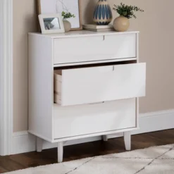 Mid-Century Modern Wood 3 Drawer Dresser - Saracina Home 16 Mid-Century Modern Wood 3 Drawer Dresser - Saracina Home -Furniture Store GUEST 55af4639 1a8d 4197 9bd6 4dbff16dd0ce