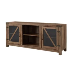 Clarabelle Transitional Glass Barn Door TV Stand For TVs Up To 65" - Saracina Home 33 Clarabelle Transitional Glass Barn Door TV Stand For TVs Up To 65" - Saracina Home -Furniture Store GUEST 55e8584c bd80 4ef8 8f90 16030180adab