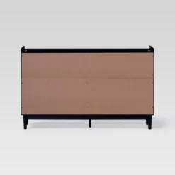 Mid-Century Modern Solid Wood 6 Drawer Double Dresser - Saracina Home -Furniture Store GUEST 5f090afd 37f5 4daa 8914 8d9b7dc39b9c