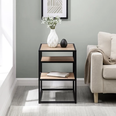 Modern 3 Tier Side Table - Saracina Home 1 Modern 3 Tier Side Table - Saracina Home