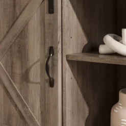 Clarabelle Double Sliding X Barn Door TV Stand For TVs Up To 80" - Saracina Home 26 Clarabelle Double Sliding X Barn Door TV Stand For TVs Up To 80" - Saracina Home -Furniture Store GUEST 5ff10700 2a62 4d9e 9e05 6dc0284af12e