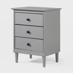 Stiva Classic Mid-Century Modern 3 Drawer Nightstand - Saracina Home -Furniture Store GUEST 6616b2bb 5915 4959 a94b 59921dc18992