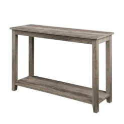 Classic Wood Console Table - Saracina Home -Furniture Store GUEST 66822a8f 7ef8 45c6 a093 fdd5f5121575
