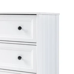Classic 6 Drawer Groove Dresser White - Saracina Home -Furniture Store GUEST 67511c73 ad27 4ef3 8073 6d774eb42b82