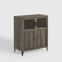 Transitional Glass And Grooved Door Accent Cabinet - Saracina Home 20 Transitional Glass And Grooved Door Accent Cabinet - Saracina Home -Furniture Store GUEST 68d5d0ac 8249 46ee 82c3 2bd5de1f5c60