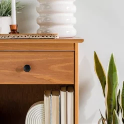 Stiva Classic Mid-Century Modern 1 Drawer Nightstand - Saracina Home -Furniture Store GUEST 69f016e9 bca8 4167 8409 ddd6f8ee76e2