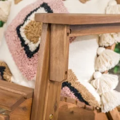 Genovia Transitional Acacia Wood Outdoor Adirondack Chair - Saracina Home -Furniture Store GUEST 6c73db04 df17 4d9c 9936 a8f77b43a268