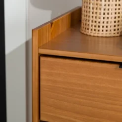 Mid-Century Modern Solid Wood 5 Drawer Chest Of Drawers - Saracina Home -Furniture Store GUEST 6d61b7d5 2b0c 4f04 a3b6 98bca94bd5b5