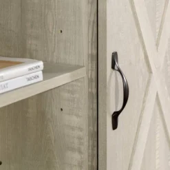 Modern Transitional Sliding Barndoor TV Stand For TVs Up To 65"- Saracina Home -Furniture Store GUEST 6e1d86f6 1e6a 403b b9e9 96044ec1c8a4