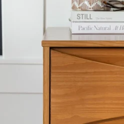 Mid-Century Modern Contoured 6 Drawer Dresser - Saracina Home -Furniture Store GUEST 71c9be2a 09cc 41cf 9386 e450829688c2