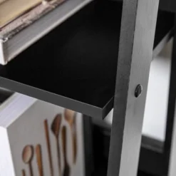 55" Thatcher Transitional Wood 4 Shelf Ladder Bookshelf - Saracina Home 17 55" Thatcher Transitional Wood 4 Shelf Ladder Bookshelf - Saracina Home -Furniture Store GUEST 721380b9 3796 471d bed7 424c40a8261c