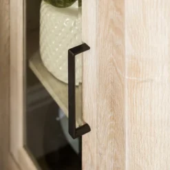 Glass Door Electric Fireplace Corner TV Stand For TVs Up To 50" - Saracina Home -Furniture Store GUEST 7411af20 eaad 4492 81b5 8ec7d38e4894