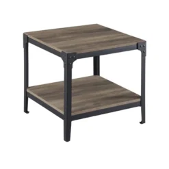 Set Of 2 Benny Urban Industrial Angle Iron Side Tables - Saracina Home -Furniture Store GUEST 76f809fb 6a41 4b42 b57c 7bb87a213789