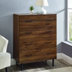 Higgins Modern Vertical 4 Drawer Dresser - Saracina Home -Furniture Store GUEST 7be7e3f2 7003 4c83 9dc1 917b1f7d1e0f