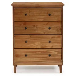 Stiva Classic Mid-Century Modern Vertical 4 Drawer Dresser - Saracina Home -Furniture Store GUEST 7d52ef34 1e46 4920 a3a1 34d91177eaef
