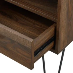 Amal Modern Single Drawer Hairpin Leg Nightstand - Saracina Home -Furniture Store GUEST 812661f9 1e05 4220 933c 5c2859d38ac4