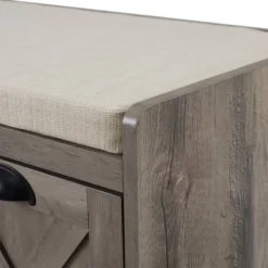 Farmhouse 40" 3 Drawer Storage Bench With Cushion - Saracina Home -Furniture Store GUEST 854ac1ae b530 4905 831e 1eec3ef6d33f