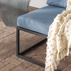 Outdoor Modern Modular Patio Side Chair Blue - Saracina Home 15 Outdoor Modern Modular Patio Side Chair Blue - Saracina Home -Furniture Store GUEST 85fd859a ae0d 497e ba7b 1e6baee50d7f