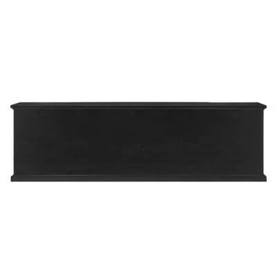 Transitional 2 Window Pane Door TV Stand For TVs Up To 85" - Saracina Home 4 Transitional 2 Window Pane Door TV Stand For TVs Up To 85" - Saracina Home - Image 4