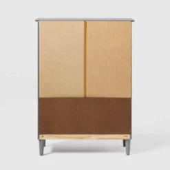 Stiva Classic Mid-Century Modern Vertical 4 Drawer Dresser Gray - Saracina Home -Furniture Store GUEST 88d717b4 038a 41ce 8497 4884e4399b99