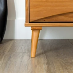 Mid-Century Modern Contoured 5 Drawer Chest Of Drawers - Saracina Home -Furniture Store GUEST 88e43b7b ee52 4f3b 8d17 069d4af49b5d