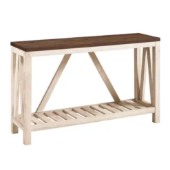 Taylen A Frame Farmhouse Entryway Console Table - Saracina Home -Furniture Store GUEST 8962f902 9bd2 439d 977d eb2b0d25310c