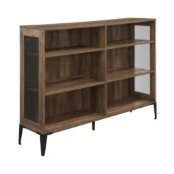 40.25" Grevaldi Urban Industrial Mesh Side Horizontal Bookshelf - Saracina Home 12 40.25" Grevaldi Urban Industrial Mesh Side Horizontal Bookshelf - Saracina Home -Furniture Store GUEST 8d931a33 f2ff 4204 bd32 18c0db0e9995