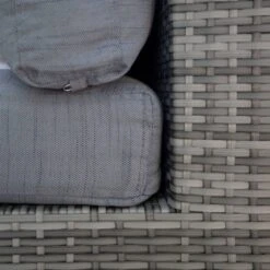 4pc Metal Multi-Shade Rattan Sectional - Gray - Saracina Home -Furniture Store GUEST 8d9592b0 b640 4022 877c 1692c1c327e6