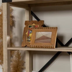 64" Sophie Industrial X Frame Bookshelf - Saracina Home -Furniture Store GUEST 8f2f71bb 470c 47d8 9367 5171861abfc9