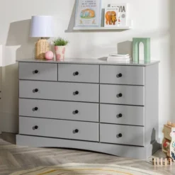 Lauren Classic Transitional 9 Drawer Dresser Storage - Saracina Home -Furniture Store GUEST 90aa3dde bd80 45a7 97cd 208a0091282e
