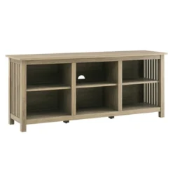 Mission Slatted Media Console TV Stand For TVs Up To 65" - Saracina Home -Furniture Store GUEST 9112fe70 2ad9 464e 886c 725fbd073d98