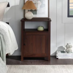 Georgia Single Door Storage Nightstand - Saracina Home -Furniture Store GUEST 94a76c8d b073 419f 9ead fe23e05656da