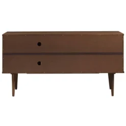 58" Modern Boho Solid Pine Wood Closed Storage Sideboard Brown - Saracina Home -Furniture Store GUEST 94aea8d0 a966 4433 879e 6fab8c1e07e3