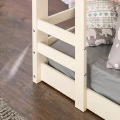 Twin Over Twin Indy Solid Wood Low Bunk Bed - Saracina Home -Furniture Store GUEST 96183bcc 8292 40fe 8e74 beec5d91051a