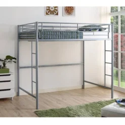 Full Size Metal Platform Loft Bed - Saracina Home -Furniture Store GUEST 9827486b 8eef 4c29 bed4 020e3bf12eed