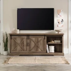 Clarabelle Double Sliding X Barn Door TV Stand For TVs Up To 80" - Saracina Home 34 Clarabelle Double Sliding X Barn Door TV Stand For TVs Up To 80" - Saracina Home -Furniture Store GUEST 982c1ca0 45a9 4164 801c 80166fc89225