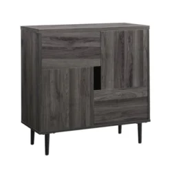 Modern Accent Cabinet With Color Pop Interior - Saracina Home -Furniture Store GUEST 9cf1d42d 1356 4567 8eea 2b7fd1a4324b