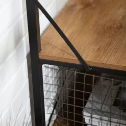 72" Urban Farmhouse Mixed Material Hall Tree - Saracina Home -Furniture Store GUEST 9d2e4a4e a4dc 43d5 a1b1 529325fa9cf7