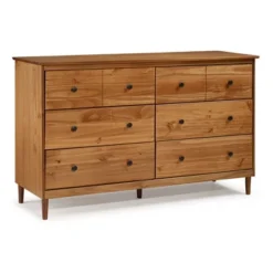 Stiva Classic Mid-Century Modern Horizontal 6 Drawer Dresser - Saracina Home -Furniture Store GUEST 9ebcb8a7 0864 44d5 a361 3e5e92f23864