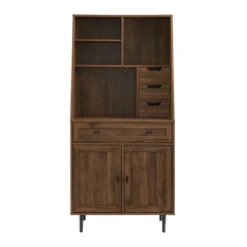 64" Storage Desk & Hutch With Keyboard Drawer - Saracina Home -Furniture Store GUEST 9f926d2c 8312 40f3 97ce d4264ba7feef