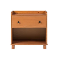 Katie Transitional Tray Top 1 Drawer Solid Wood Nightstand Caramel - Saracina Home 37 Katie Transitional Tray Top 1 Drawer Solid Wood Nightstand Caramel - Saracina Home -Furniture Store GUEST a3c3ff12 bc16 4805 ab38 fd838096f939