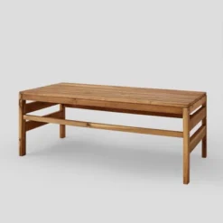 Outdoor Acacia Wood Slatted Coffee Table - Saracina Home -Furniture Store GUEST a49e20eb 4974 43aa 9ca9 402c859d088f