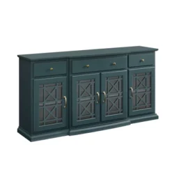 Selma Transitional 3 Tiered Ornate Fretwork Door Sideboard - Saracina Home -Furniture Store GUEST a805ffd1 b690 4ffe 9d92 5dadc7236258