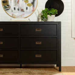 Classic Horizontal Bedroom 6 Drawer Dresser - Saracina Home -Furniture Store GUEST aa2944b1 0d2a 4643 94ab eefc6937accc