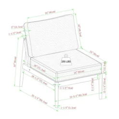 Saracina Home 4pc Modern Boho Eucalyptus Spindle Outdoor Sectional Set 16 Saracina Home 4pc Modern Boho Eucalyptus Spindle Outdoor Sectional Set -Furniture Store GUEST abd1fb09 b5d5 4ec6 aabe c7f92af6d682
